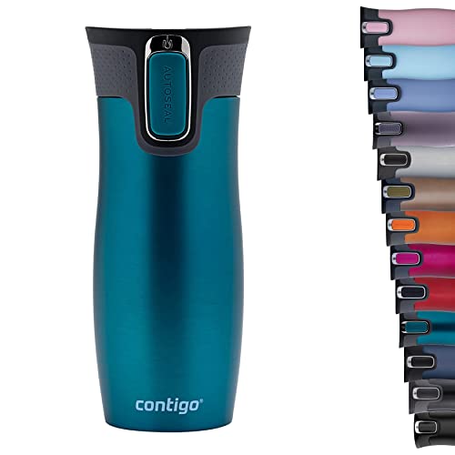 Contigo West Loop Autoseal Travel Mug, Stainless Steel, Leakproof W76171