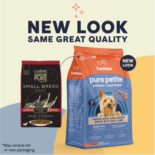 Canidae Pure Petite Freeze-Dried Raw Coated Lamb Dog Dry Food 10 lbs. D78312
