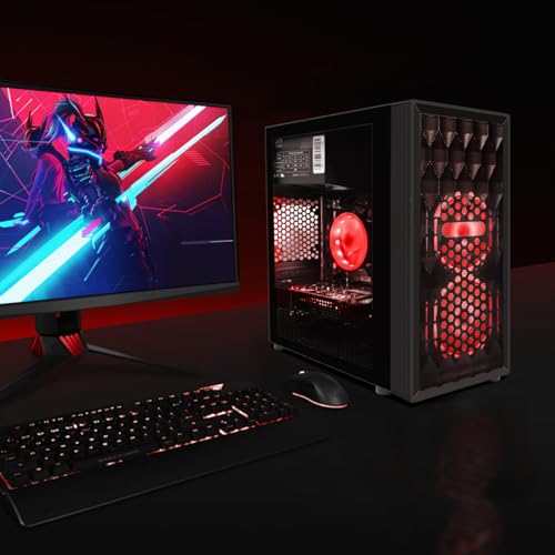 STGAubron Gaming PC Desktop, Intel Core i7, Radeon RX 580 8G, 16G RAM, 512G SSD G93438