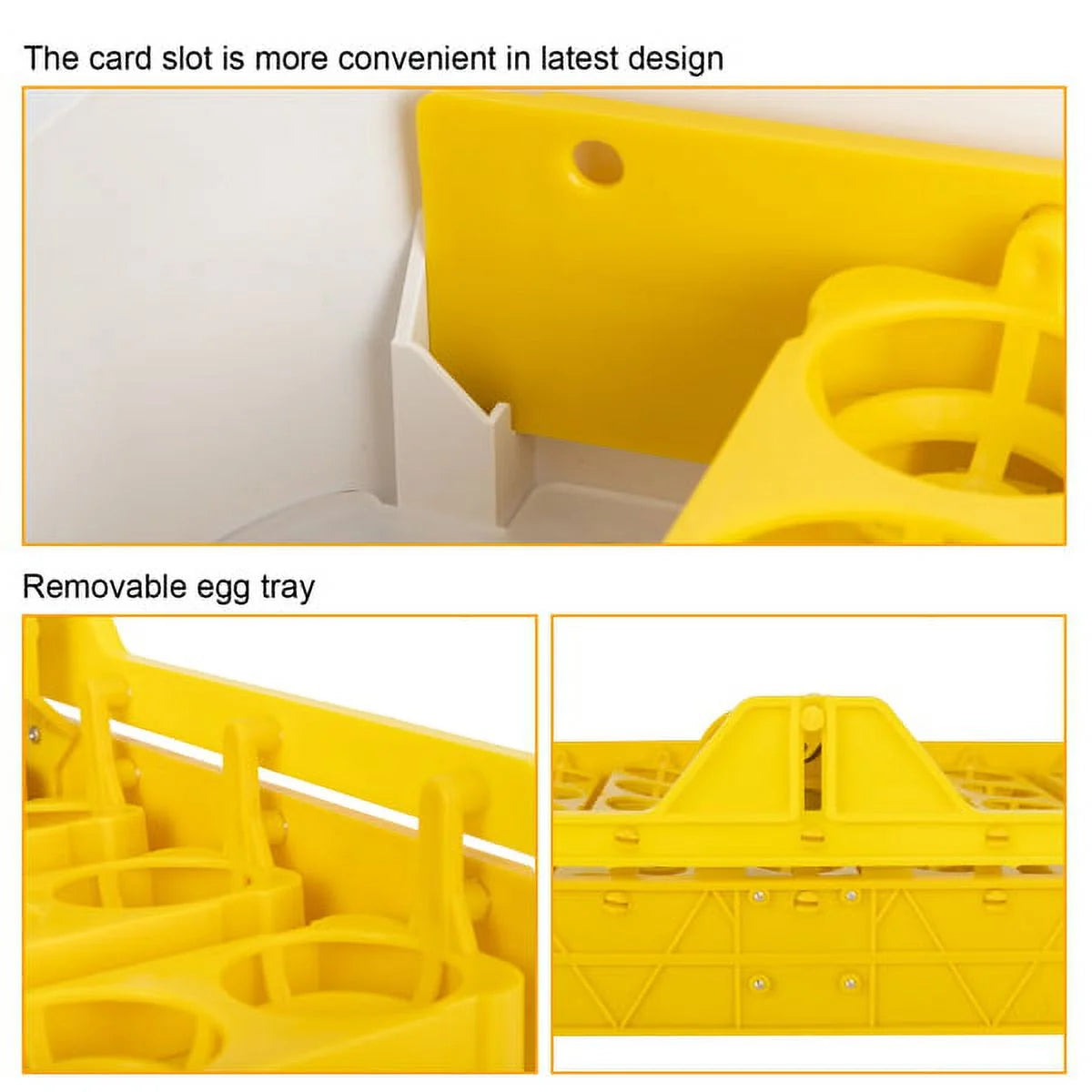 56-Egg Incubator with Automatic Egg Turning, Humidity & Temperature Control F6655