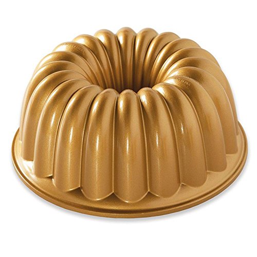 Nordic Ware Pro Cast Original Bundt Pan, 12 Cup, Bronze E3812