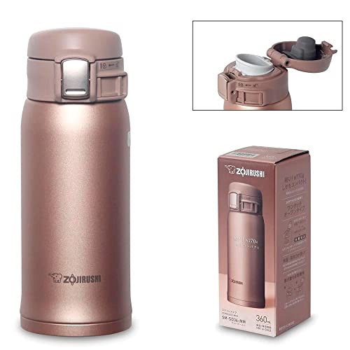 Zojirushi SM-SA60BA Stainless Steel Vacuum Insulated Mug, 20 oz, Black M947