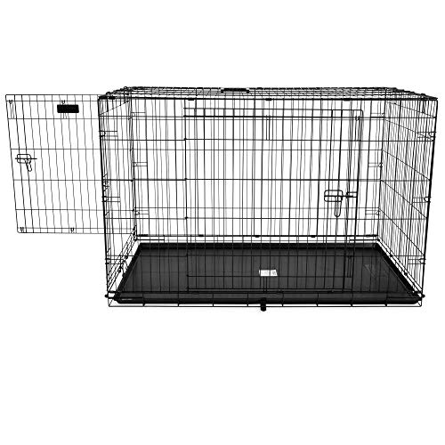 Precision Pet Products Two Door Wire Dog Crate, 48 Inch A83343