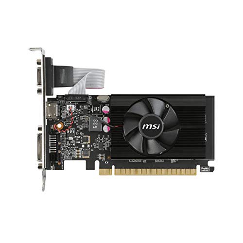 MSI Gaming GeForce GT 710 2GB GDDR3 Low Profile Graphics Card U3703