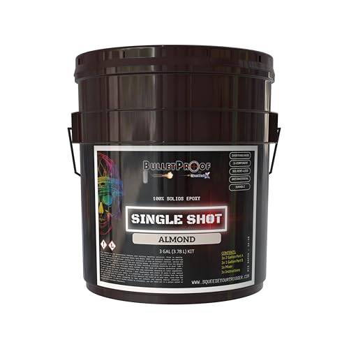 BP Resins Single Shot 100% Solids Epoxy Resin Kit 3 Gallon Light Gray H8151