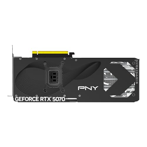PNY NVIDIA GeForce RTX 5070 12GB ARGB Overclocked Triple Fan Graphics Card Q98989