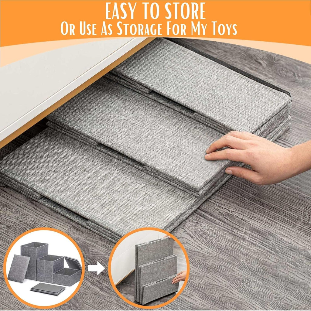 Foldable Dog Stairs for High Beds, Couch, and Small Pets P177