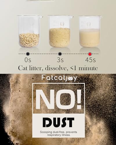 Tofu Cat Litter, Unscented Clumping, Flushable, 3 Pack M715459