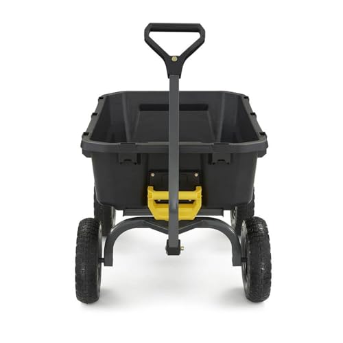 Gorilla Carts Heavy-Duty Dump Cart, 600 lb Capacity, Steel Frame Y885543
