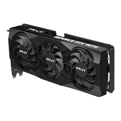 PNY NVIDIA GeForce RTX 5070 12GB ARGB Overclocked Triple Fan Graphics Card Q98989