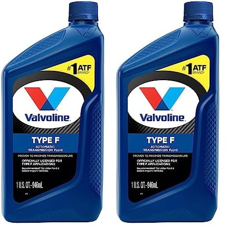 Valvoline Type F (ATF) Automatic Transmission Fluid 1 QT (Pack of 2)