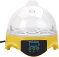 7-Egg Mini Practical Poultry Electric Incubator (US Standard) Yellow