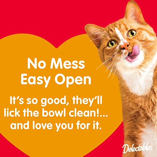 Hartz Delectables Gravy Chicken Flavor Lickable Cat Treat, 12 Pack D3643