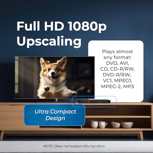 OREI Region Free HDMI DVD Player 1080P Multi Zone with USB Input P3052