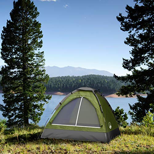 2-Person Dome Tent with Rain Fly and Carrying Bag D783158