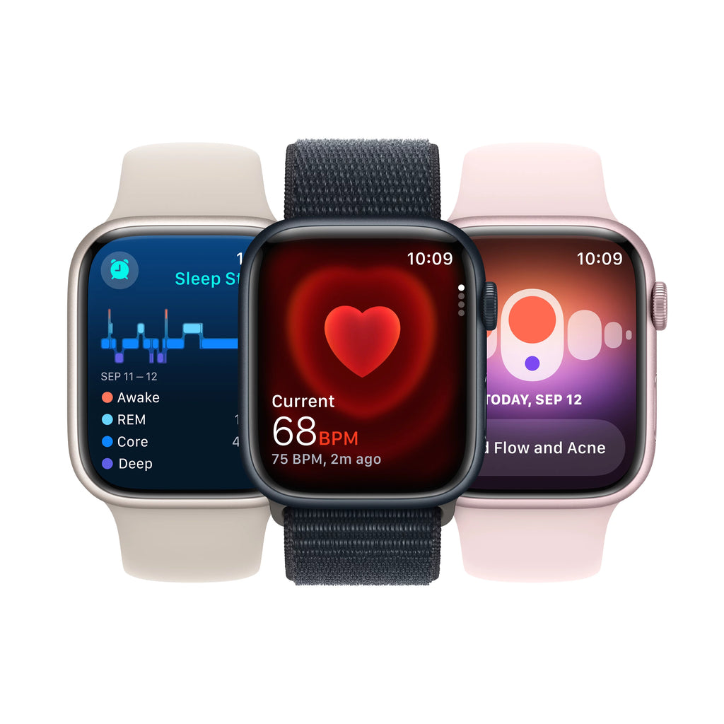 Apple Watch Series 9 GPS + Cellular 45mm Midnight Aluminum Case with Sport Band U141782