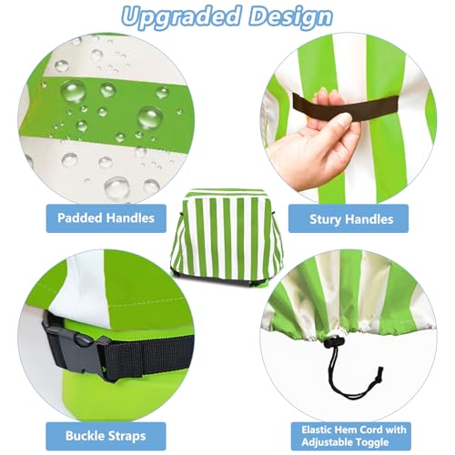 Kids Water Table Cover Outdoor Play Heavy-Duty 600D Waterproof Blue Q47935