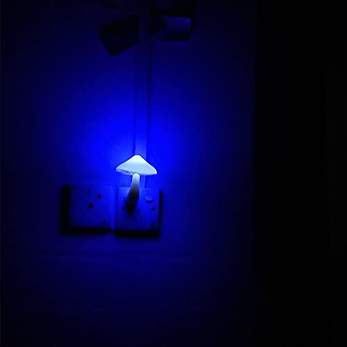 AUSAYE 5Pack Sensor LED Night Light Plug in Mushroom Lamp for Bedroom G797882