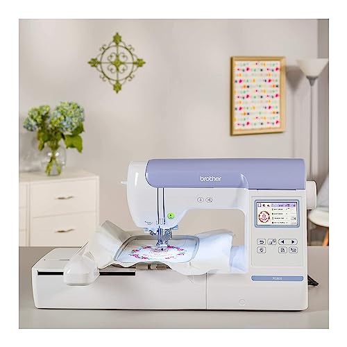 Brother PE800 Embroidery Machine with 5" x 7" Hoop Area and LCD Touchscreen K35414
