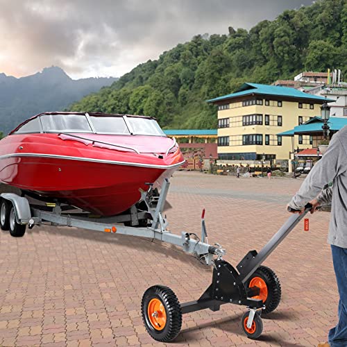 VEVOR Adjustable Trailer Dolly with 1-7/8" Hitch Ball and 10" Solid Tires C976