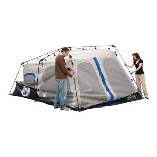 Coleman Instant Tent with 1-Minute Setup, 4/6/8/10 Person, Carry Bag H1828