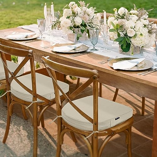 Favoyard Outdoor Chair Cushions 19"x19"x2" Set of 4 Waterproof U573530