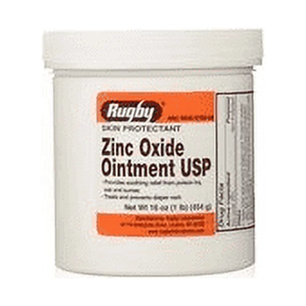 Rugby Zinc Oxide Ointment 1 lb (16 oz) Jar M9866