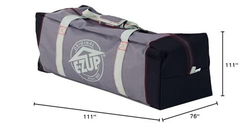 E-Z UP Camping Cube 6.4 for 10' Straight Leg Canopy, Royal Blue Z577682
