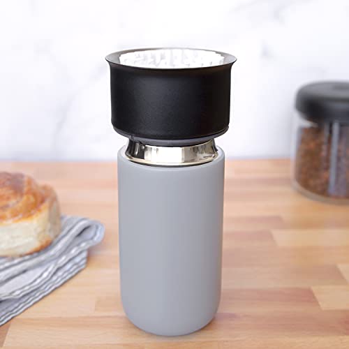 Fellow Carter Move Travel Mug 12 oz - Vacuum-Insulated Stainless Steel with Ceramic Interior R11722