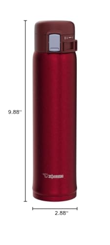 Zojirushi SM-SA60BA Stainless Steel Vacuum Insulated Mug, 20 oz, Black M947