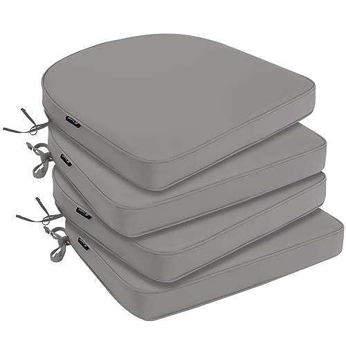 Favoyard Outdoor Chair Cushions 19"x19"x2" Set of 4 Waterproof U573530