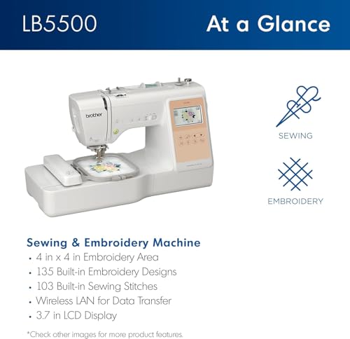Brother LB5500 Sewing & Embroidery Machine B87702