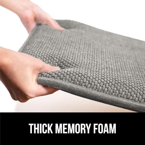 GORILLA GRIP Slip Resistant Chair Cushions, Memory Foam, Set of 2, Beige W525