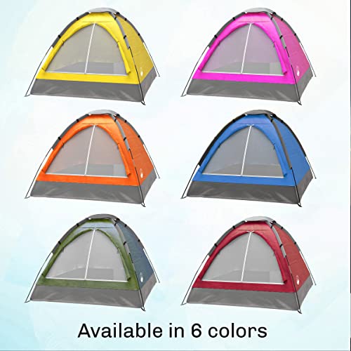 2-Person Dome Tent with Rain Fly and Carrying Bag D783158