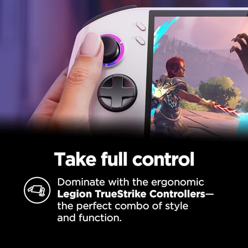 Lenovo Legion Go S 2025 Mobile Gaming Console, AMD Ryzen Z2 Go, 8" 120Hz Display, 512GB, Glacier White H896767