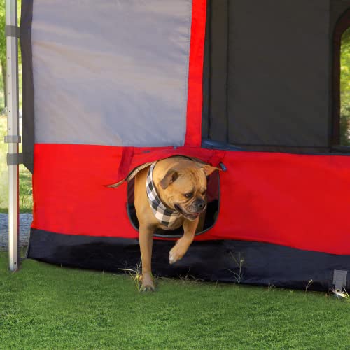 E-Z UP Camping Cube 6.4 for 10' Straight Leg Canopy, Royal Blue Z577682