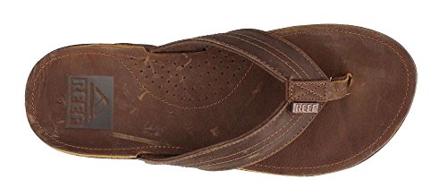 REEF J-Bay III Men's Full Grain Leather Flip Flop Q2986