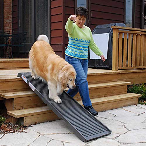 Petstep Original Folding Pet Ramp, Khaki/Beige Z85380