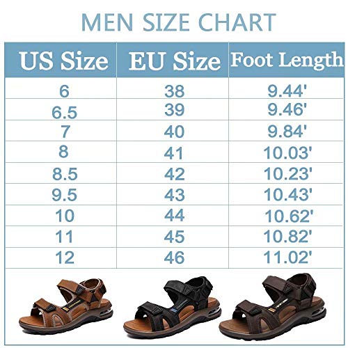 visionreast Mens Athletic Sandals Non-slip Outdoor Hiking P706