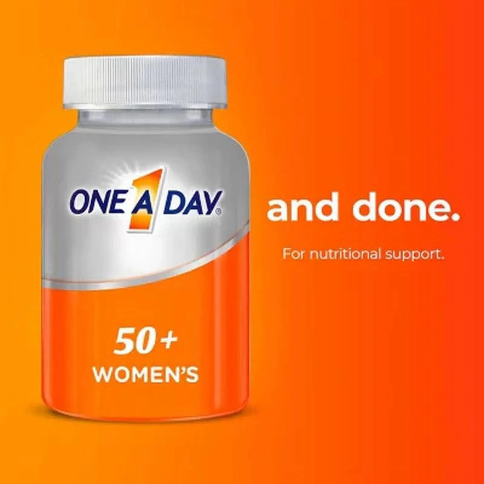 One a Day Women's 50+ Multivitamin, 300 Ct O543287