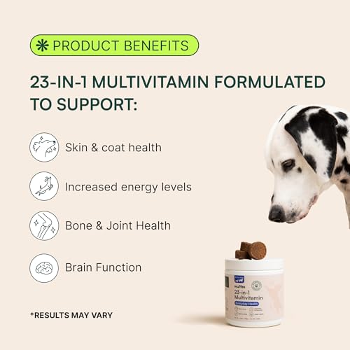 Wuffes 23-in-1 Chewable Dog Multivitamin, 30 Soft Chews W3117