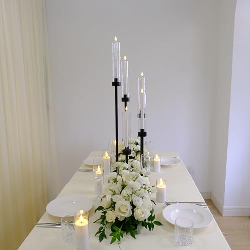 Black Candelabra Centerpieces for Wedding Table Decor 35in E5601