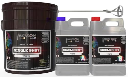 BP Resins Single Shot 100% Solids Epoxy Resin Kit 3 Gallon Light Gray H8151