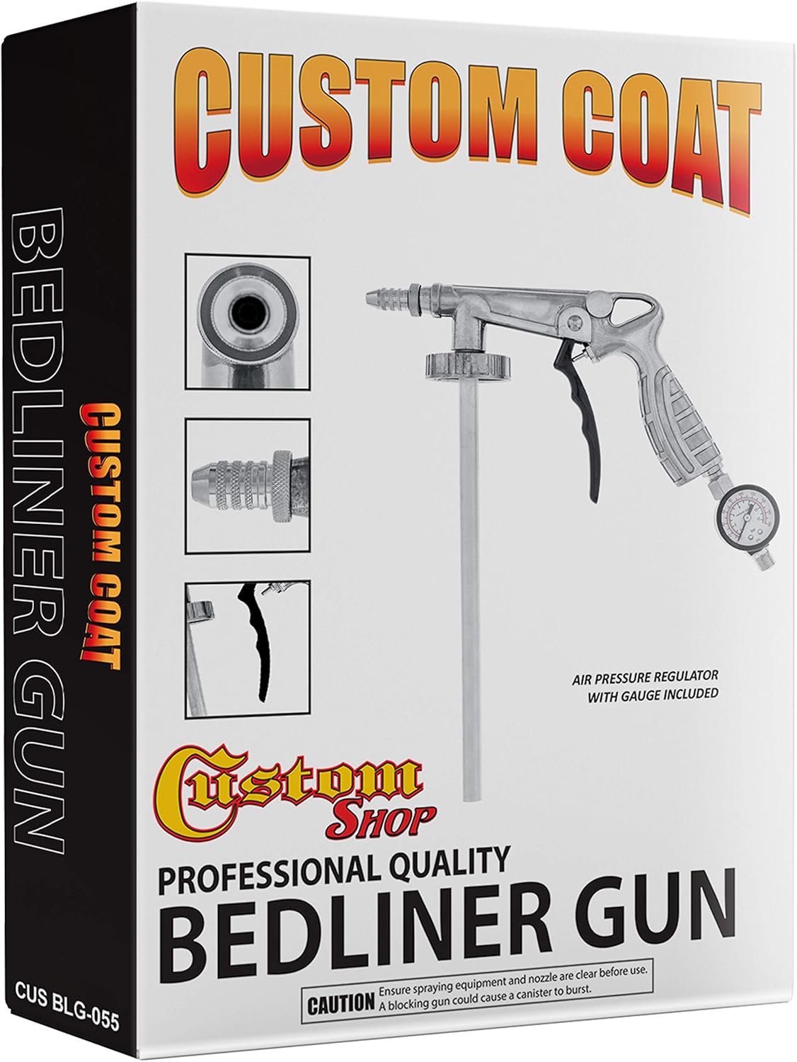 U-Pol Raptor Mesa Gray Urethane Spray-On Truck Bed Liner Kit with Spray Gun, 8 Liters M41786