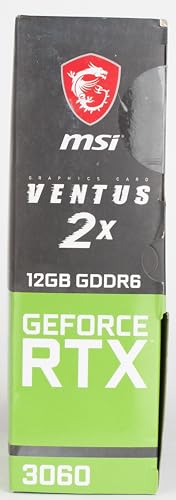 MSI Gaming GeForce RTX 3060 12GB Graphics Card V94755