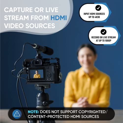 ClearClick Video to USB 1080P Audio Video Capture Device D18711