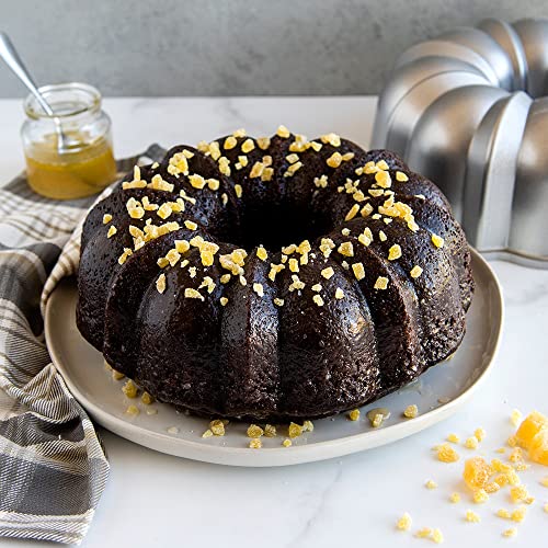 Nordic Ware Pro Cast Original Bundt Pan, 12 Cup, Bronze E3812