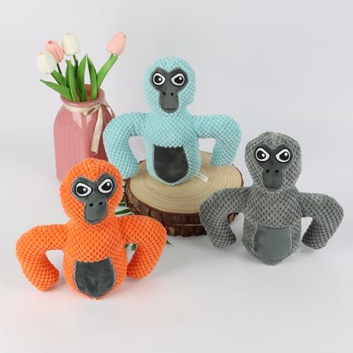 Gorilla Tag Plush Stuffed Animal Gray N58060