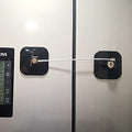 YEYA Refrigerator Lock, Baby Proof Cabinet Locks with Keys, Safety Cabinets Locks for Toddler 4 Pack