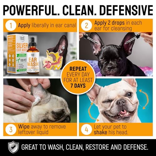 Cat & Dog Ear Cleaner Wash Solution, 2 Oz L601716